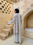 Moonlit Linen Kaftan