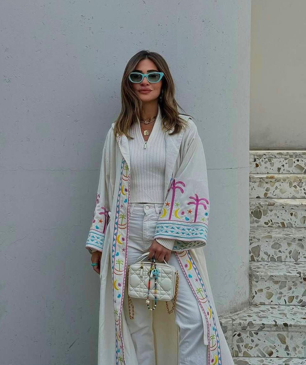 Palm cardigan