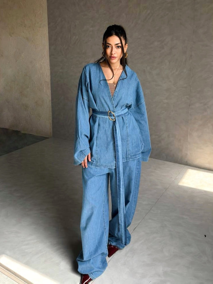 Light Denim set