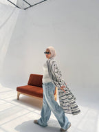 DUNE STRIPE KIMONO
