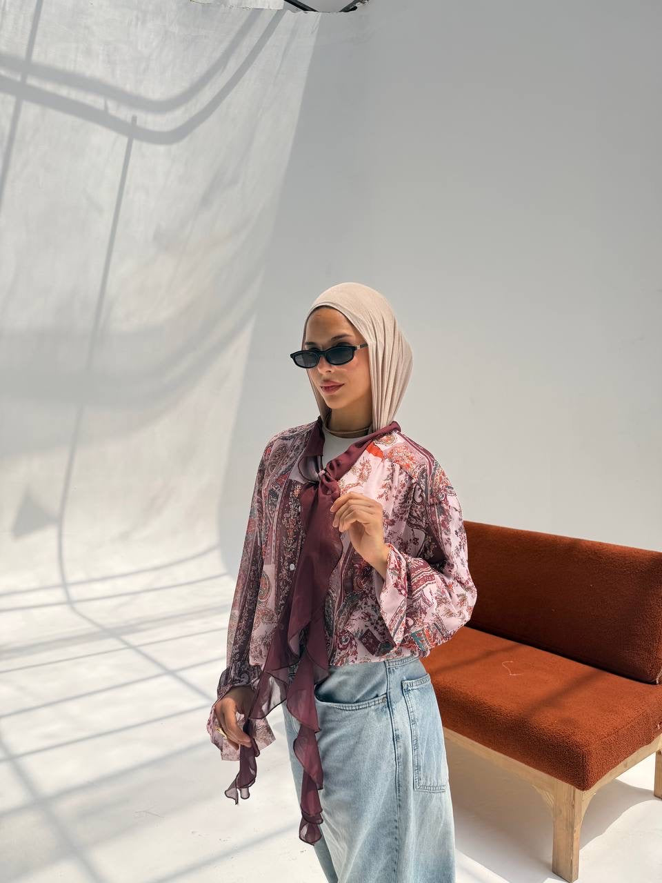 DUSK PAISLEY BLOUSE