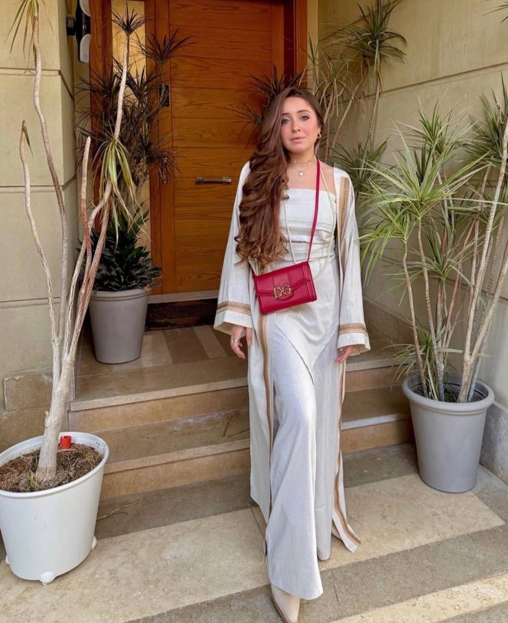 Linen Eid Kaftan