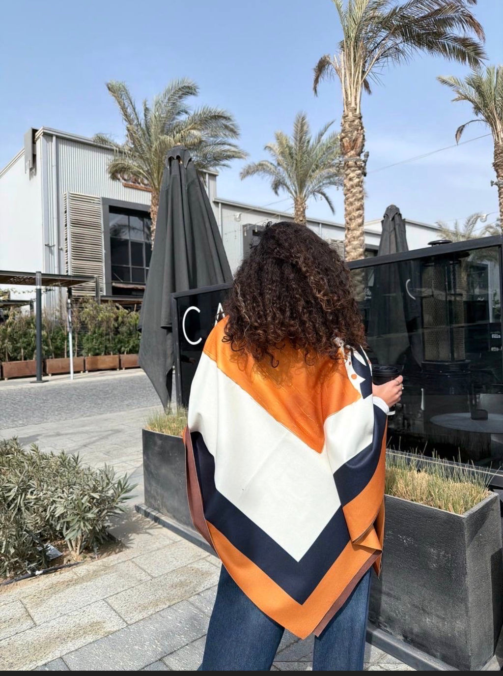 Mustard Harf Kaftan