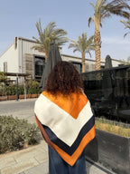 Mustard Harf Kaftan