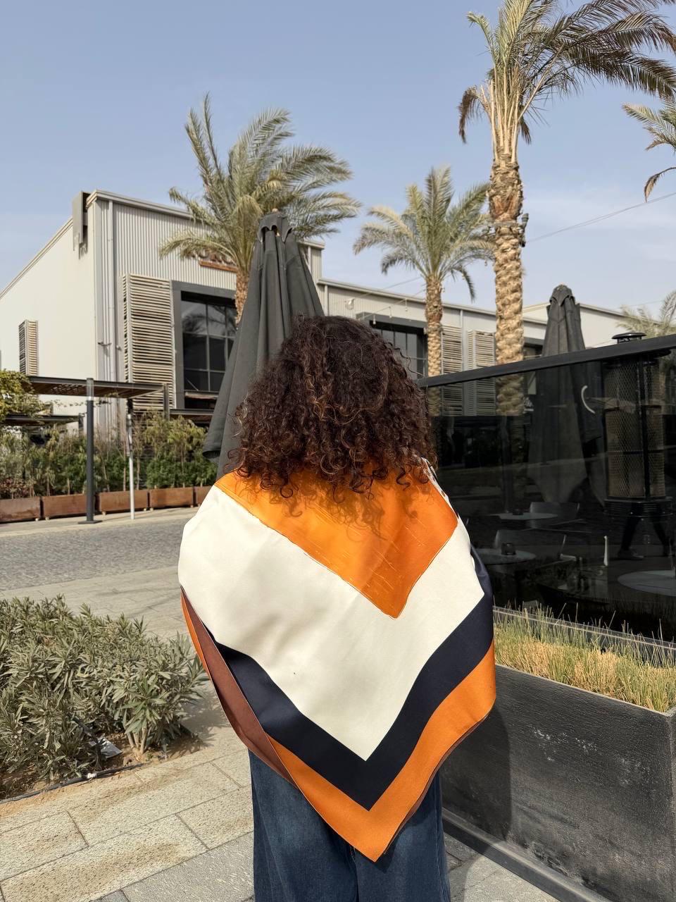 Mustard Harf Kaftan